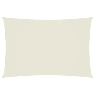 vidaXL Sonnensegel, Creme, Textil, Rechteckig, 250x450 cm, Sonnen- & Sichtschutz, Sonnensegel