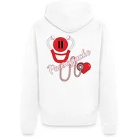 Spreadshirt Sweatjacke Pausenjacke Krankenschwester Altenpflegerin Kapuzenjacke Herren (1-tlg)