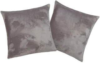 OTTO home Dekokissen "Jil" aus super weichem Kuschelfleece, Kissenhüllen ohne Füllung, 2 Stück