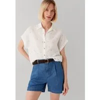 Mavi Klassische Bluse SHORT SLEEVE WOVEN SHIRT Bluse kurzarm