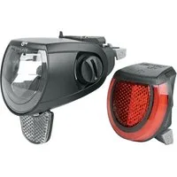 MonkeyLink Fahrradbeleuchtung MonkeyLink ML-SkyeLight 60 LUX Set CONNECT: 60 Lux LED-Beleuchtungsset