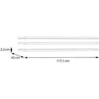 FORTE Einlegeboden, 3 tlg. Set, Breite 117 cm