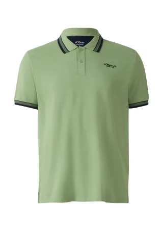 s.Oliver - Polo-Shirt grün - Gr. - 4XL