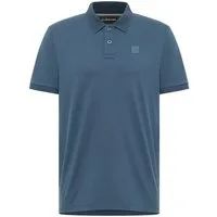 Elbsand Poloshirt Holms Herren gerippter Flachstrickkragen, regular fit
