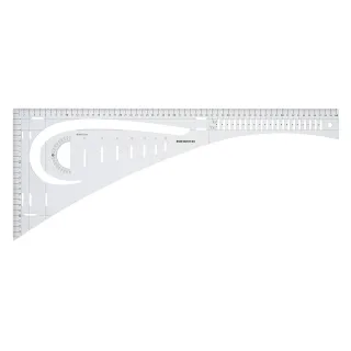 buttinette Schneiderlineal, in cm-Einheit, Größe: 60,5 x 24,6 cm