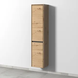 Sanipa Twiga Hochschrank mit 2 Türen, Eiche Natural-Touch, SY10185 SY10185