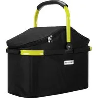 anndora Einkaufskorb thermo Shopper mit Kühlfunktion, 25 l, isolierter Deckel mit Reißverschluss - wasserdichter Boden