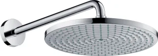 Hansgrohe Kopfbrause Raindance S 300 2jet EcoSmart 300mm mit Brausearm 390mm chrom, 26601000 26601000