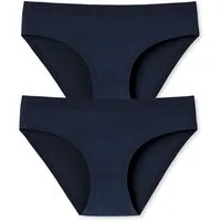 Schiesser Hüftslip INVISIBLE COTTON (Sparpack) nahtlos, unsichtbar unter enger Kleidung im 2er Pack
