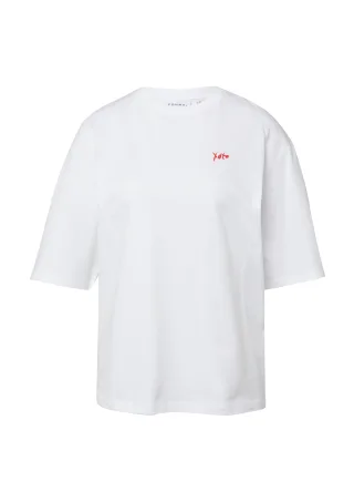 comma - T-Shirt weiß - Gr. - 36