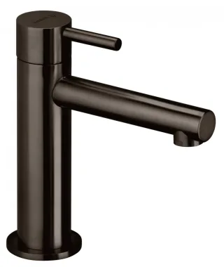 Herzbach Design iX Waschtisch-ELB Mini ohne Ablauf Edelstahl Black, 21.133210.1.40 21.133210.1.40