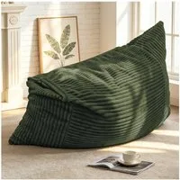 ANYSUN Sitzsack Übergroßer, wandelbarer Sitzsack, formstabil, mit Memory-Schaum (Set, Sitzsack), 180*125cm,Weicher Cordstoff, für Wohn-, Schlaf-, Gäste- & Gamingzimmer