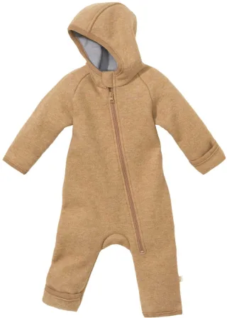 Disana Merino Schurwoll Zipp Overall Karamell 98/104