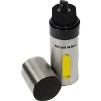 Ölsprüher Deluxe, Pumpsprüher edelstahl/schwarz, 150ml, für Essig und Öl
