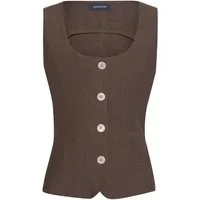 Highmoor Blusentop Blusentop aus Leinen