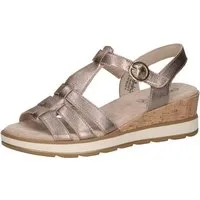 Caprice Sandalen Leder . Keilsandalette