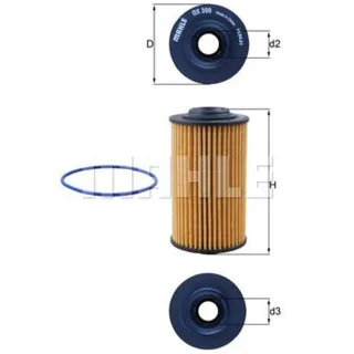 Mahle ?lfilter Alfa Romeo Cadillac Chevrolet Opel Saab