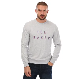 Sweat Sonics Regular logo Ted Baker Pour Homme en Gris