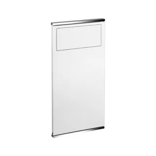 Keuco Modul Waschtisch 1 Plan Integral 44988015102 Anschlag rechts, verchromt/weiss lackiert