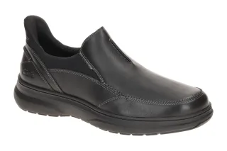 Clarks MULLAN STEP 26184411 7 Herren Slipper black Echtleder bequem - CONTOUR...