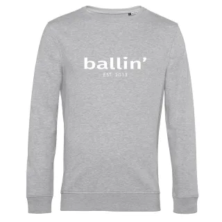 Basic Sweater von Ballin Est. 2013 in der farbe Grau und in größe L.