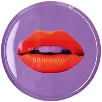 Giftcompany Tablett Dekotablett Love Trays Lippen Lila (17,7cm)