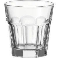 LEONARDO Glas Rock, Kalk-Natron Glas, 6 Wassergläser, Spülmaschinenfest