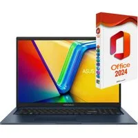 Asus VivoBook X170, Intel Core i5-120U, beleuchtete Tastatur, Notebook (44 cm/17.3 Zoll, Intel Core i5 120U, Intel UHD Grafik, 8 GB, 256 GB SSD, Windows 11 Pro, MS Office 2024 Pro Dauerlizenz, beleuchtete Tastatur)