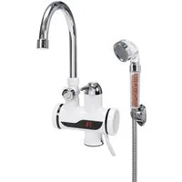 TRIZERATOP Küchenarmatur Elektrischer Durchlauferhitzer mit Armatur und Duschset 3000W, 230V (Elektrischer Wasserhahn, Armatur, Durchlauferhitzer 3000W, 230V, Elektrischer Wasserhahn, Armatur, Durchlauferhitzer 3000W, 230V)