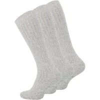 Cotton Prime® Kniestrümpfe (3-Paar) mit Wollanteil