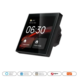 MoesHouse Tuya Smart WiFi Central Touch Screen Control Panel Built-in Zigbe Gateway Remote APP Control Visual Doorbell I