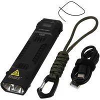 Nitecore LED Taschenlampe EDC29 LUMINBLADE 6500 Lumen USB-C Schwarz