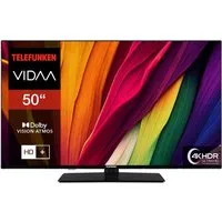 Telefunken XU50VP750M LCD-LED Fernseher (126 cm/50 Zoll, 4K Ultra HD, VIDAA Smart TV, VIDAA Smart TV, HDR Dolby Vision, Triple-Tuner, 6 Monate HD)