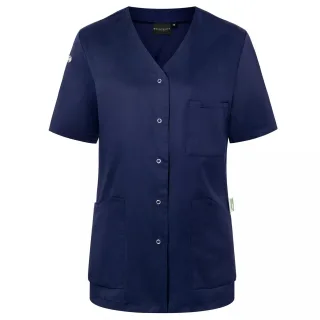 Karlowsky - "Essential" Arbeitsschürze Zum Anschlüpfen für Damen kurzärmlig (Marineblau)