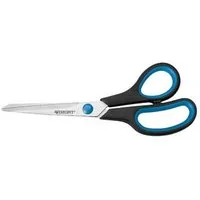 WESTCOTT Papierscheren Scissors Easy Grip 21cm Stainless Steel, Soft Grip