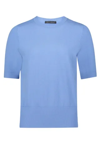 Betty Barclay - Basic-Pullover blau - Gr. - 48