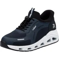 Rieker Sport Ready2GO Slip-On Sneaker, Freizeitsneaker, Halbschuh, Schlupfschuh mit Schnellverschluss