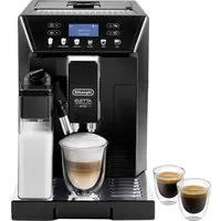 De'Longhi Kaffeevollautomat Eletta Evo ECAM46.860.B - Espresso, (Long) Coffee, Cappuccino, Latte, Integrierte Mahltechnologie für Kaffeebohnen, Extra leises Mahlwerk