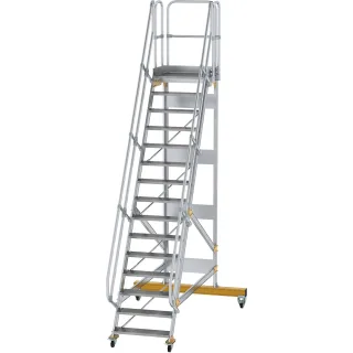 Munk Plattformtreppe fahrbar 60° Stufenbreite 800 mm - 600735