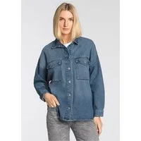 Roxy Jeanshemd ACTOR STUDIO JK aus Denim, mit Druckknöpfen