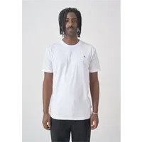 Cleptomanicx T-Shirt Embro Gull mit Gull-Stickerei