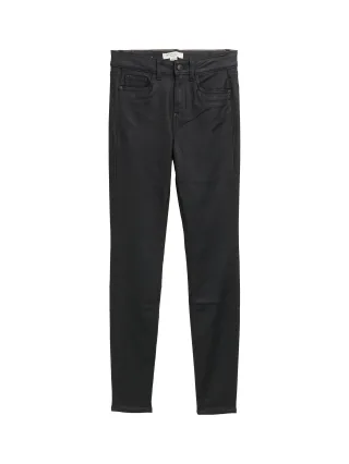Denim Tom Tailor - Coated TTNELA SKINNY Jeans coated black denim - Gr. - 26/32