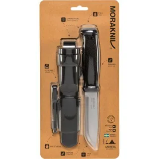 Morakniv Garberg Black Messer inkl. Survival-Kit