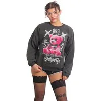 YAKUZA Sweatshirt Plushie im Oversized Look