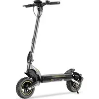 iscooter E-Scooter Offroad-Elektroroller mit ABE-Zertifizierung, 48 V, 12,5 Ah,APP, 10-Zoll-Offroad-Schlauchlosreifen, Reichweite 60–75 km
