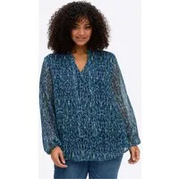 sheego by Joe Browns Klassische Bluse Tunika Langarm