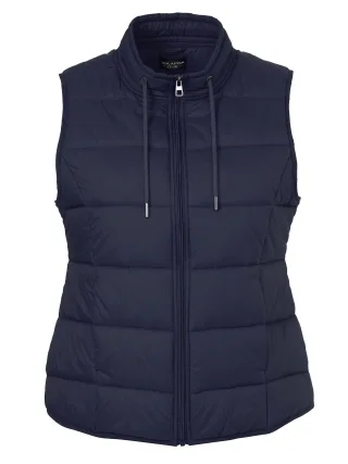 VIA APPIA DUE - Weste Stehkragen Zipper indigo - Gr. - 54