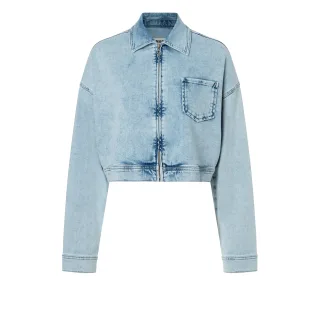 MAC - MAC JEANS - JACKET, Auth. comfort vintage denim blau - Gr. - L