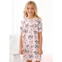 petite fleur Nachthemd mit Allover Pferde-Druck