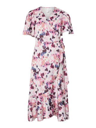 Y.A.S - YASTHEA 2/4 MIDI WRAP DRESS S. NOOS Pristine - Gr. - 36